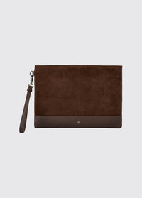 Pochette en daim Millymount  - Cigar