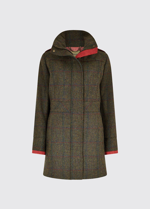 Manteau en Tweed Hedgerow -  Hemlock