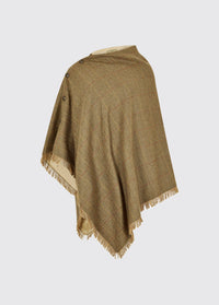 Poncho en Tweed Hazelwood - Elm