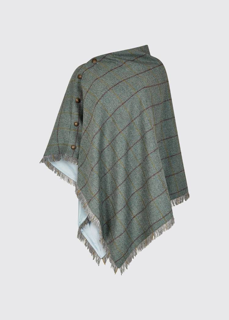 Poncho en Tweed Hazelwood - Sorrel