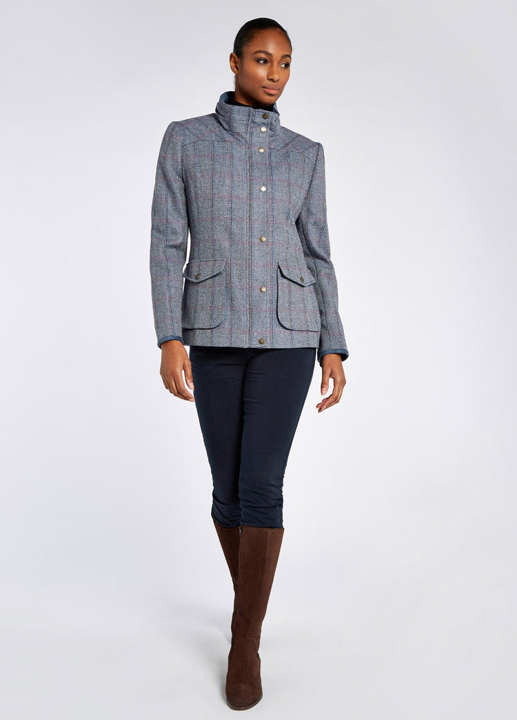 Veste en Tweed Betony - Denim Haze