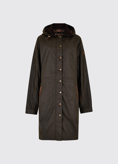 Ballyvaughan Wax Coat - Verdigris