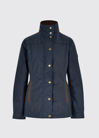 Veste en coton ciré Mountrath - Ocean Blue