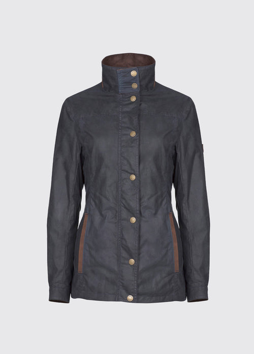 Veste en coton ciré Mountrath  - Navy