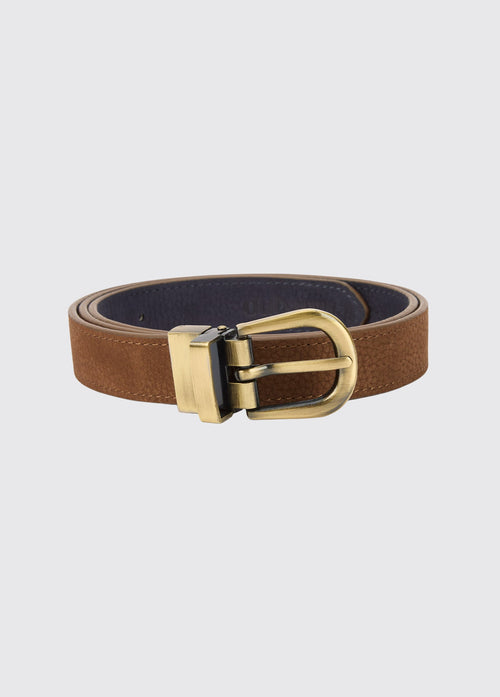 Ceinture en cuir Larchville - Walnut