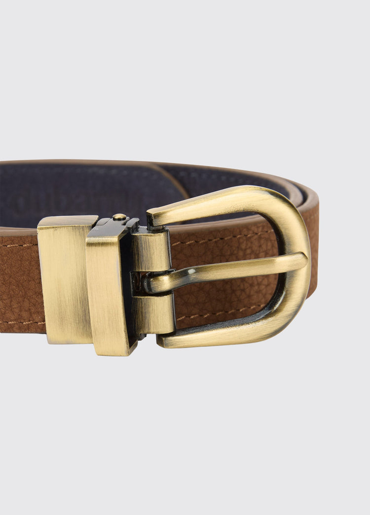 Ceinture en cuir Larchville - Walnut