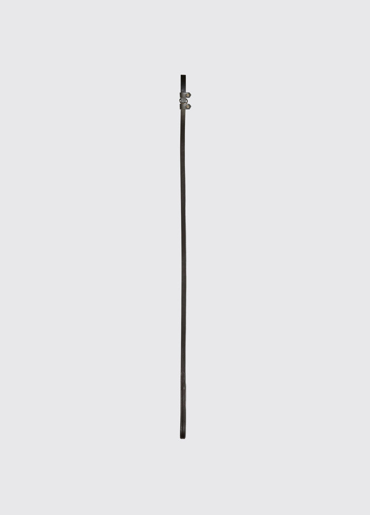 Laisse coulissante en cuir Riley - Mahogany