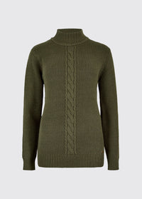 Pull à col montant Lennon - Dusky Green