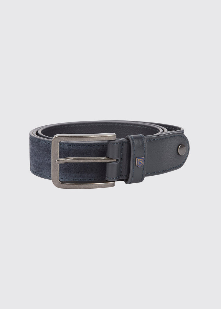 Ceinture en suède Lissava - Navy