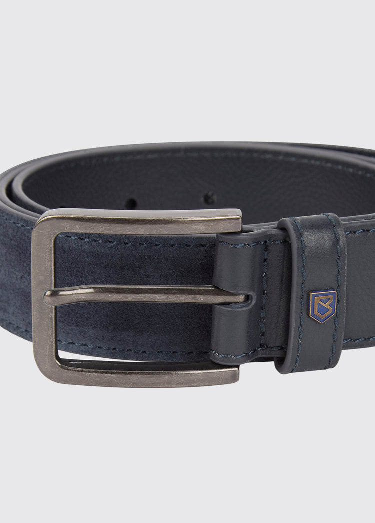 Ceinture en suède Lissava - Navy