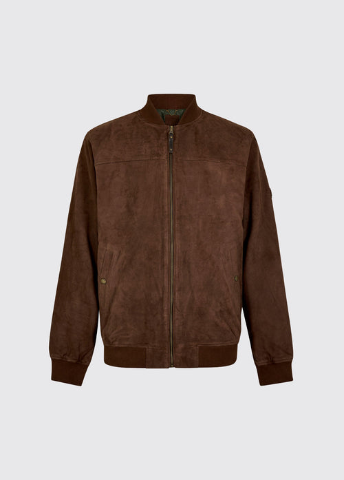 Blouson en suède Marblehill - Walnut
