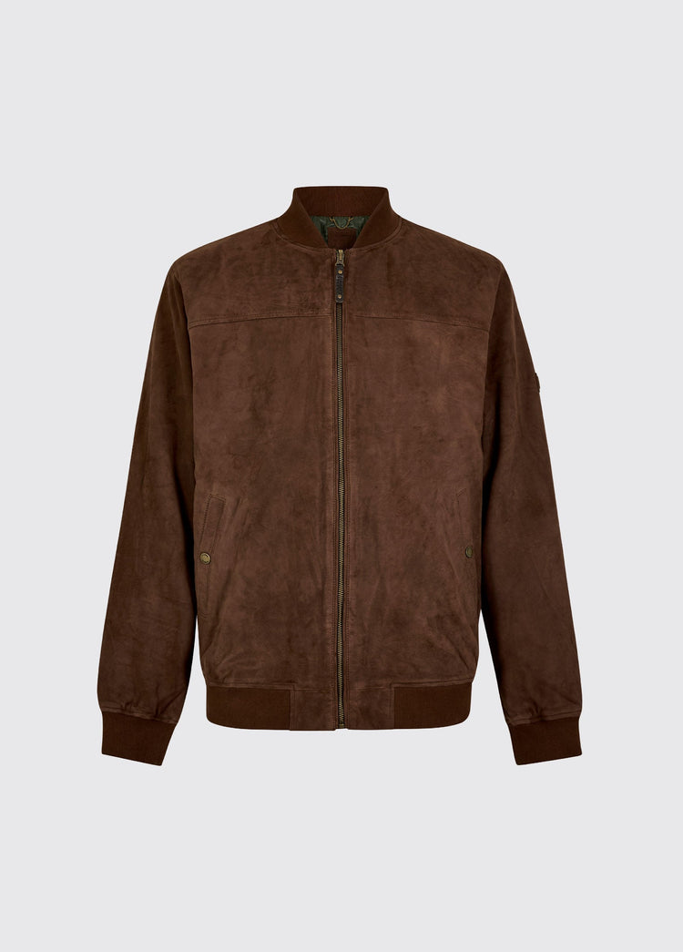 Blouson en suède Marblehill - Walnut