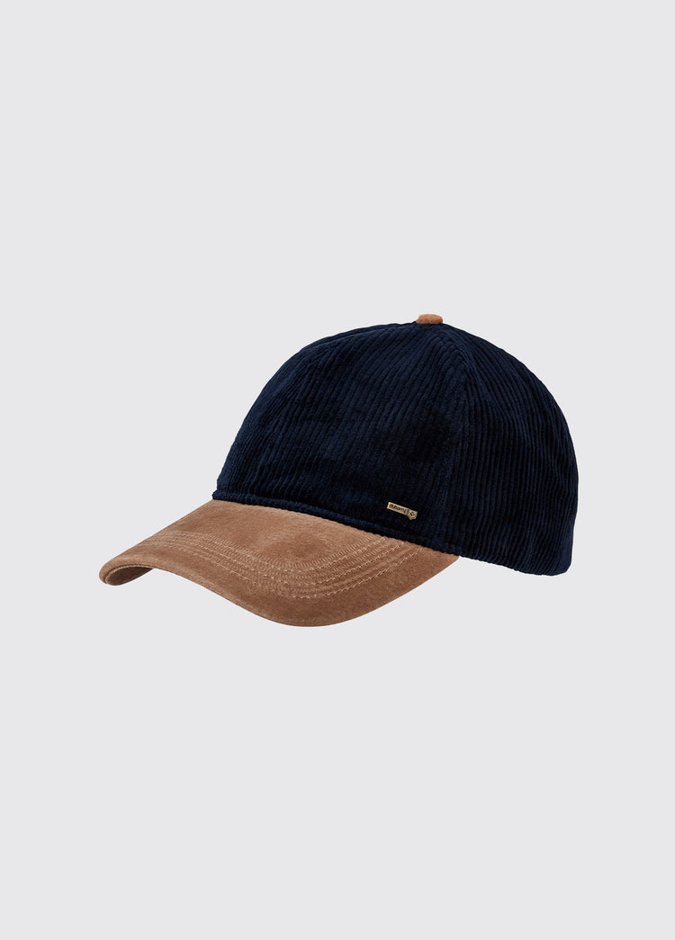 Casquette baseball en velours côtelé Marino - Navy