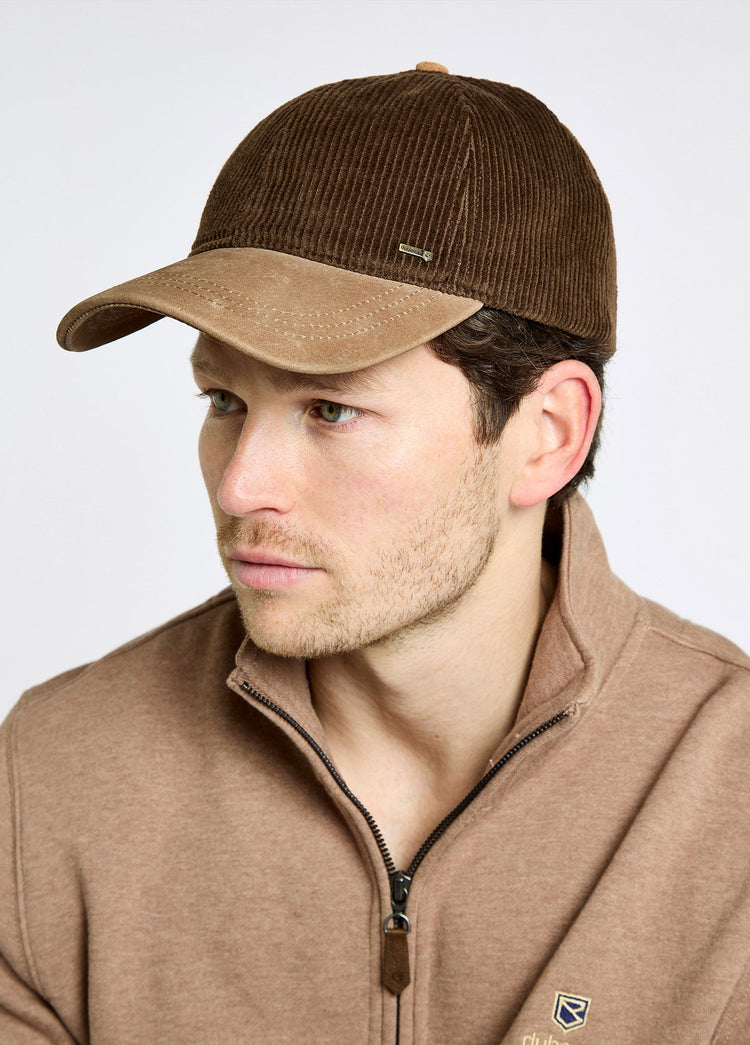 Casquette baseball en velours côtelé Marino - Walnut