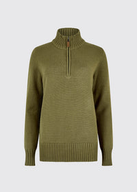 Pull à col zippé Markham - Dusky Green