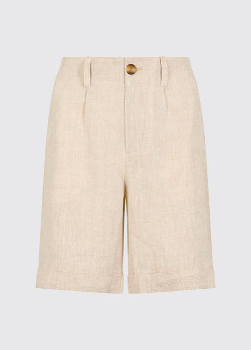 Short en lin Maryland - Oatmeal