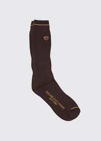 Chaussettes pour bottes courtes- Brown