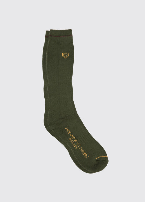 Chaussettes pour bottes courtes- Olive