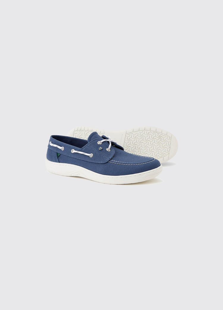 Santorini Chaussures de pont en toile -  Denim