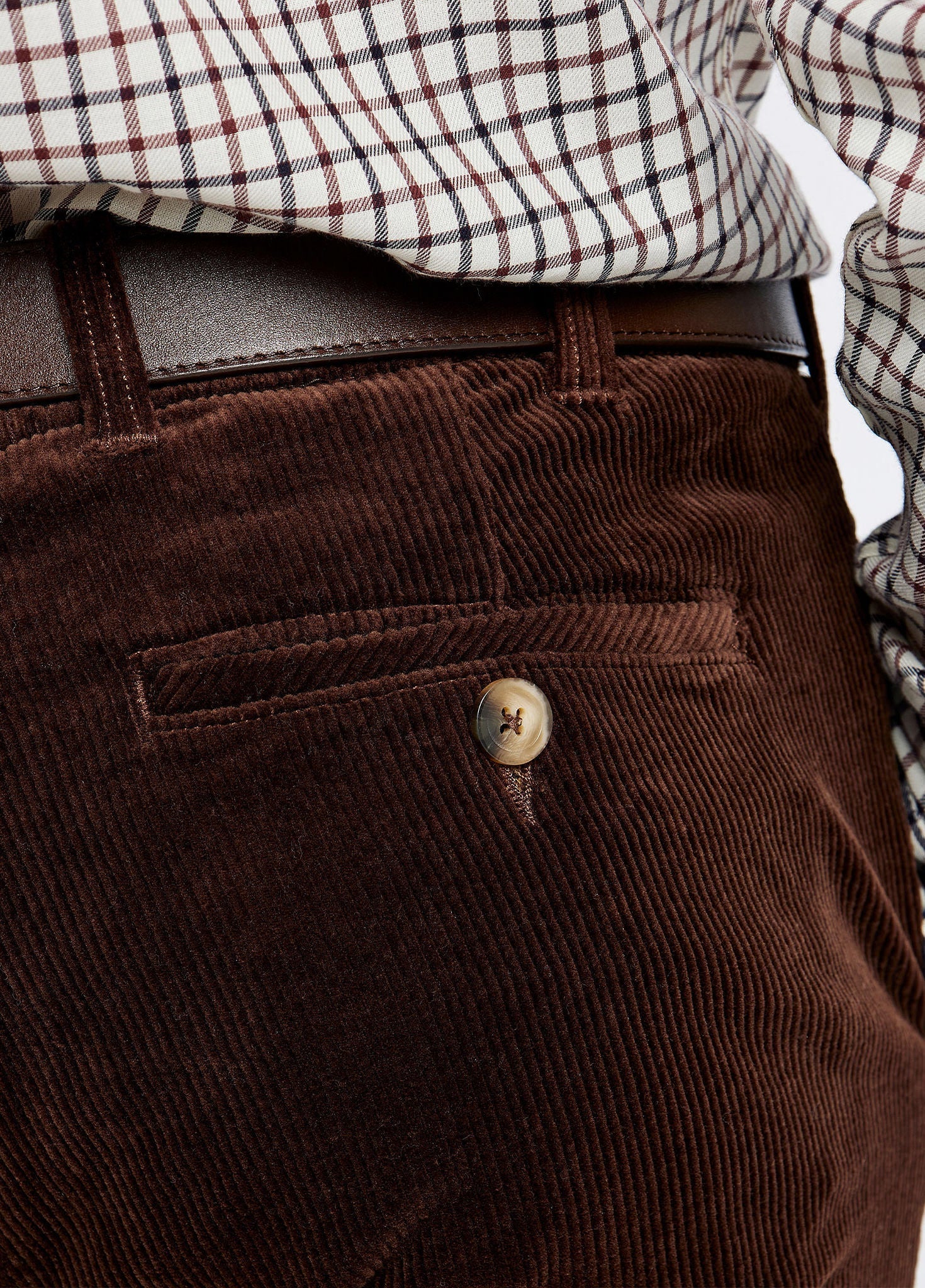 【Le velours côtelé à Paris 】コーデュロイ イン パリ Pantalon en velours côtelé Stride 87cm d'entrejambe Homme