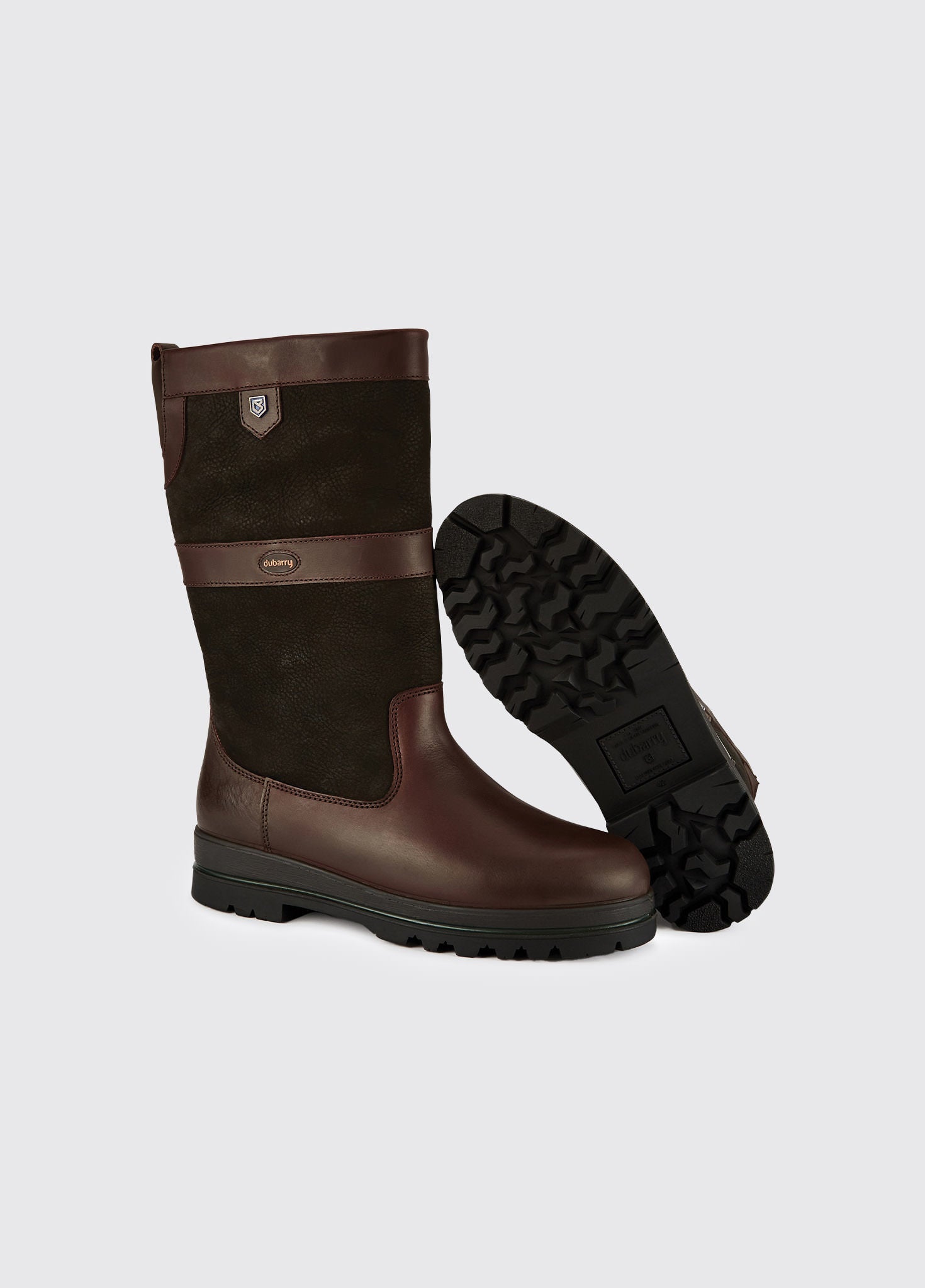 Mi bottes fourrees Donegal Homme Black Brown