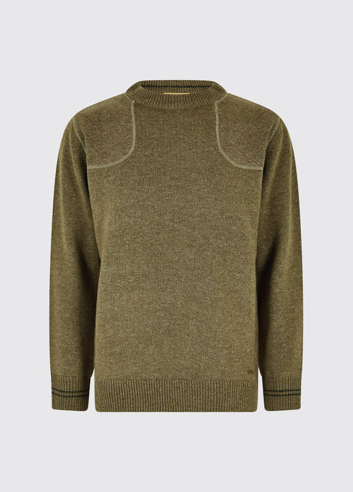 Pull en laine mélangée Clarinbridge pour homme - Dusky Green