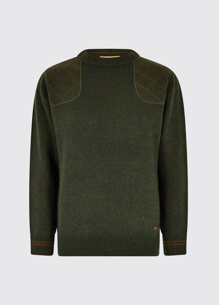 Pull en laine mélangée Clarinbridge pour homme - Olive