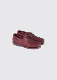 Chaussures de pont Commander  - Mahogany Lea