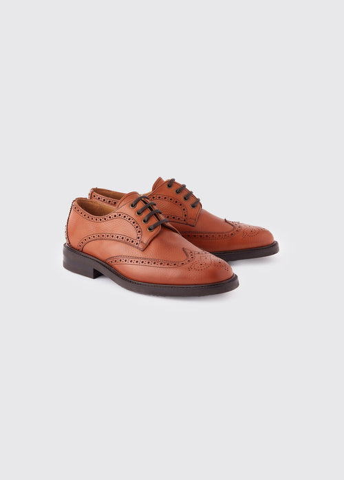 Chaussures Derby Brogue Derry  - Tan