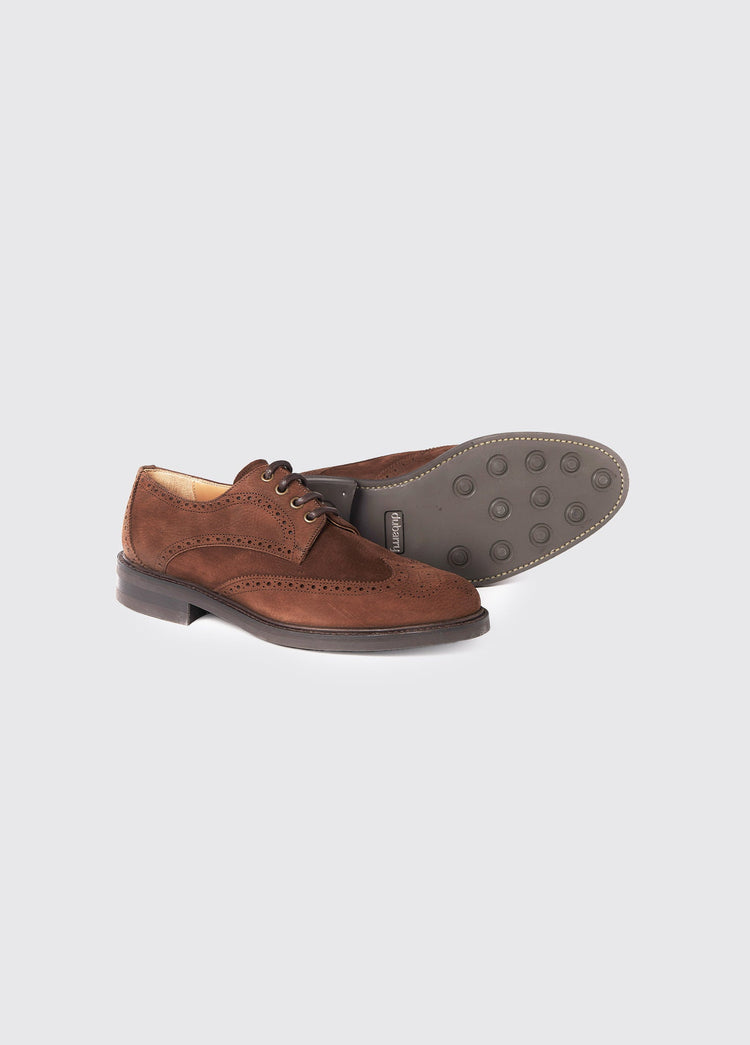 Chaussures Derby Brogue Derry  - Walnut