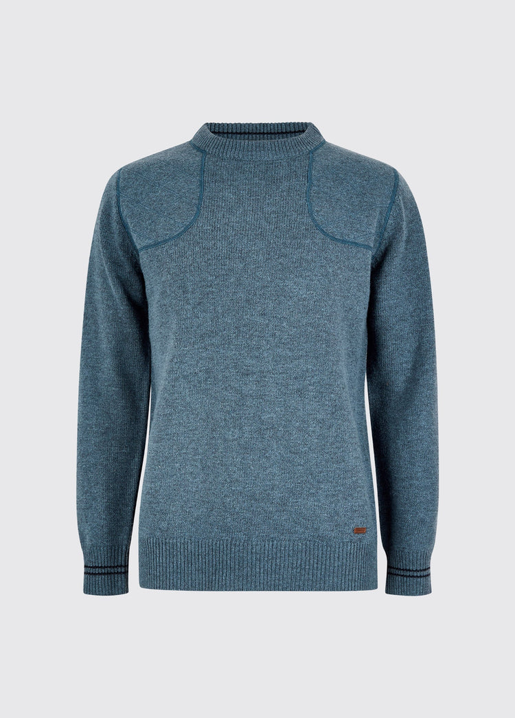 Pull en laine mélangée Clarinbridge - Indigo