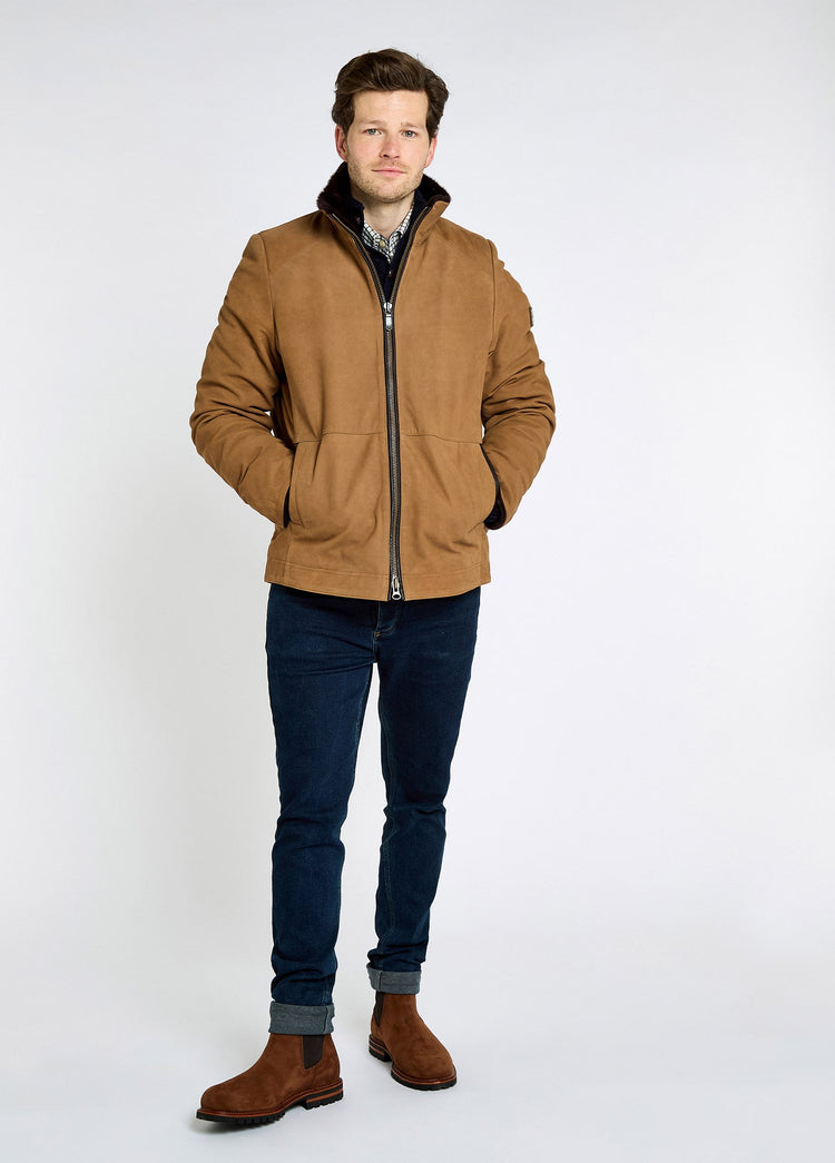 Veste en cuir Merriman - Tan
