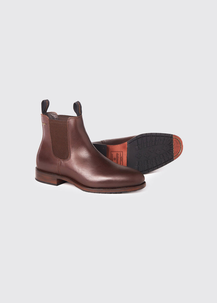 Kerry Leather Soled Boot - Mahogany