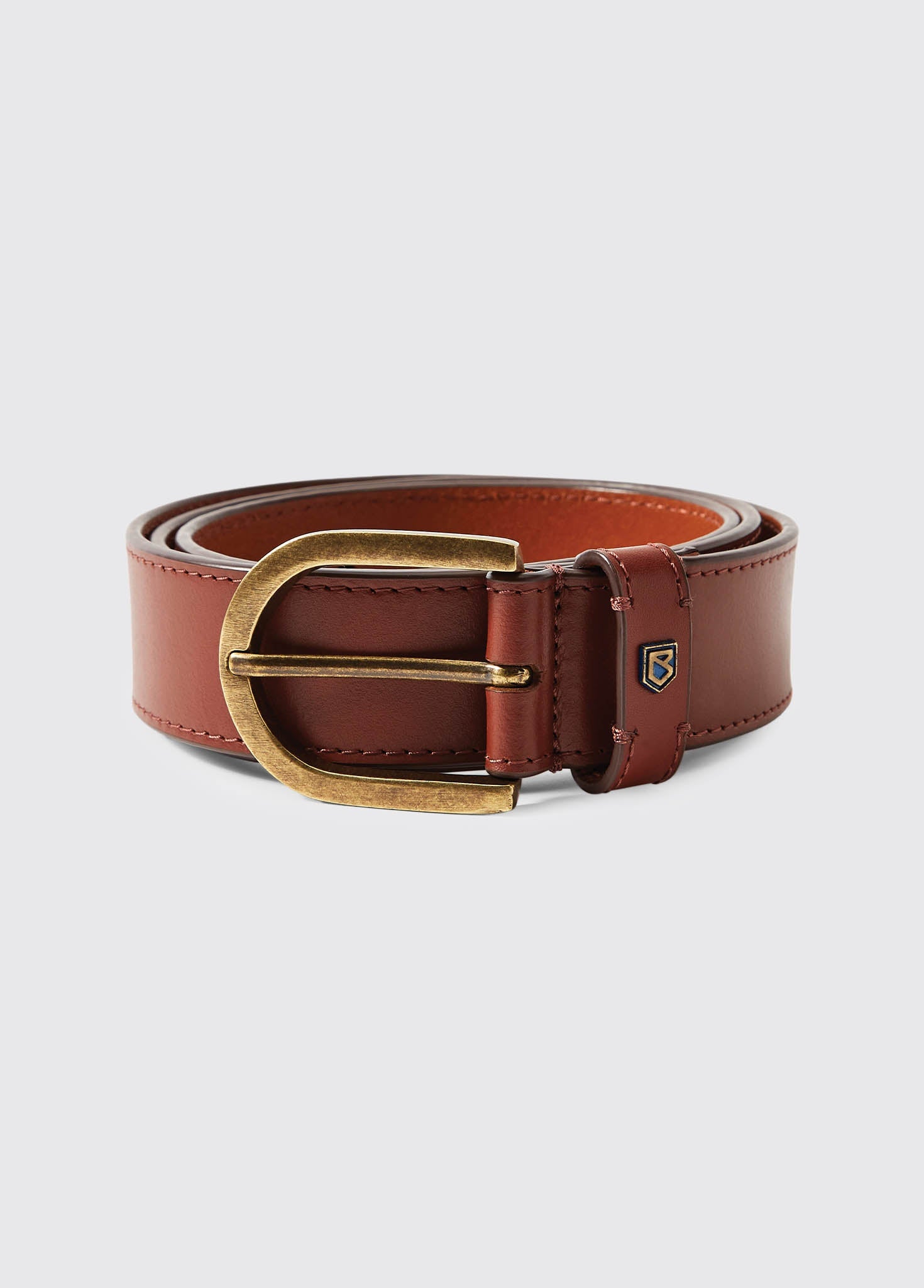 Ceinture en cuir Porthall Chestnut