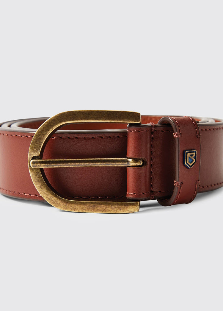 Ceinture en cuir Porthall -  Chestnut