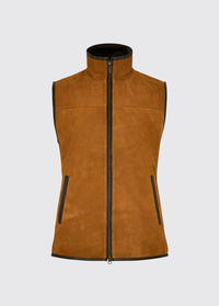 Gilet en cuir Dunhill - Tan