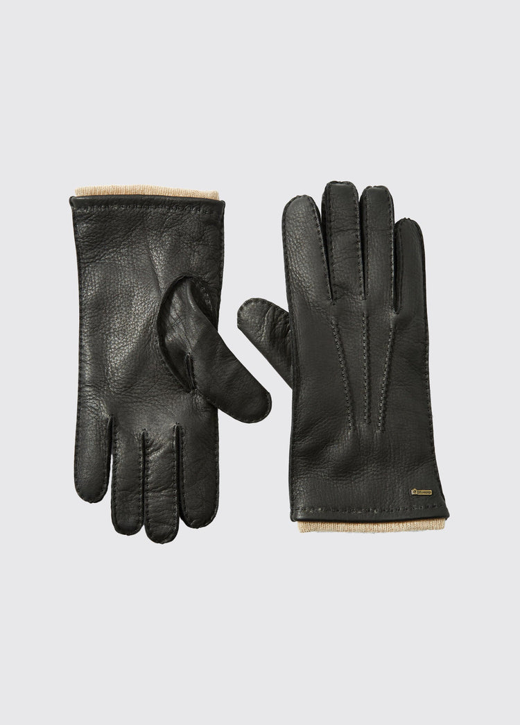 Gants en cuir Lisryan- Black