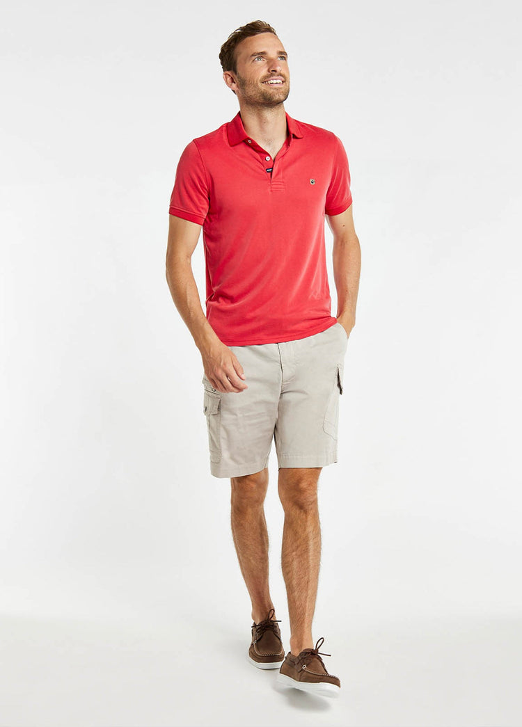 Polo en bambou Sweeney- Engine Red