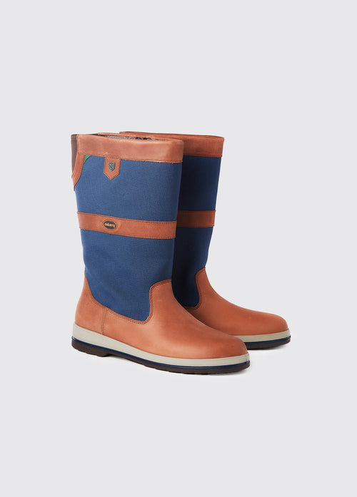 Bottes de navigation Shamrock - Navy/Brown