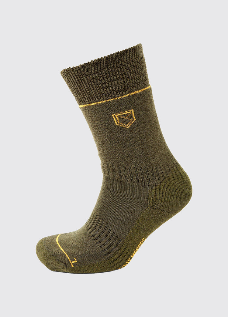 Chaussettes Courtes Kilkee- Olive