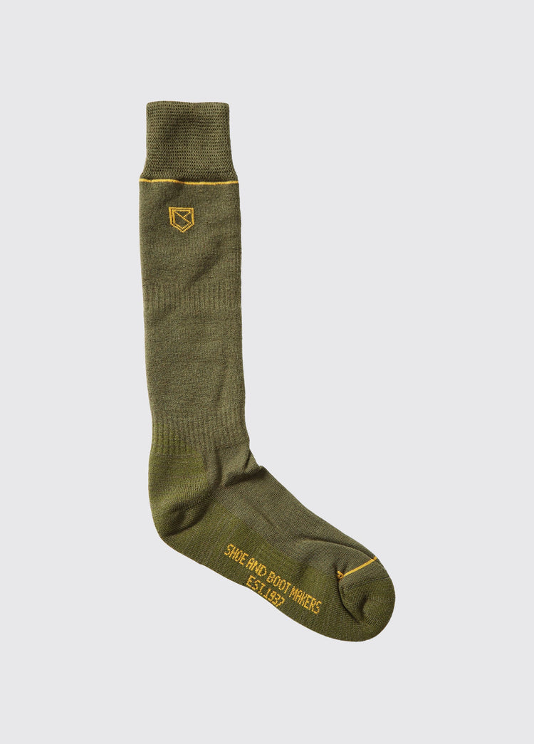 Chaussettes longues Kilrush- Olive