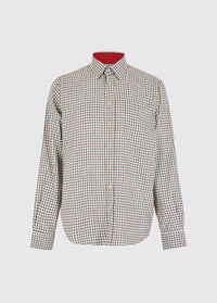 Chemise à carreaux Connell Tattersall  - Cardinal