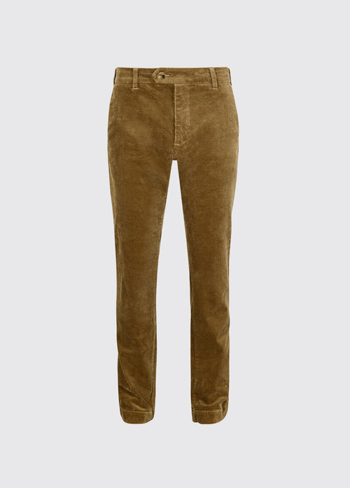 Pantalon en velours côtelé Stride 87cm d'entrejambe Homme - Whiskey