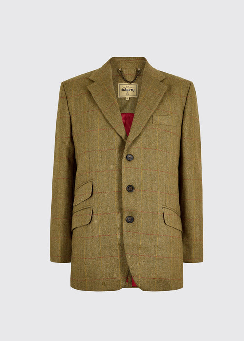 Ashmeadow Men's Three Button Tweed Jacket - Elm