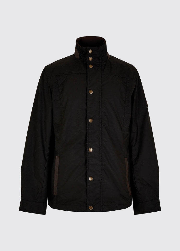 Veste en coton ciré Carrickfergus- Black