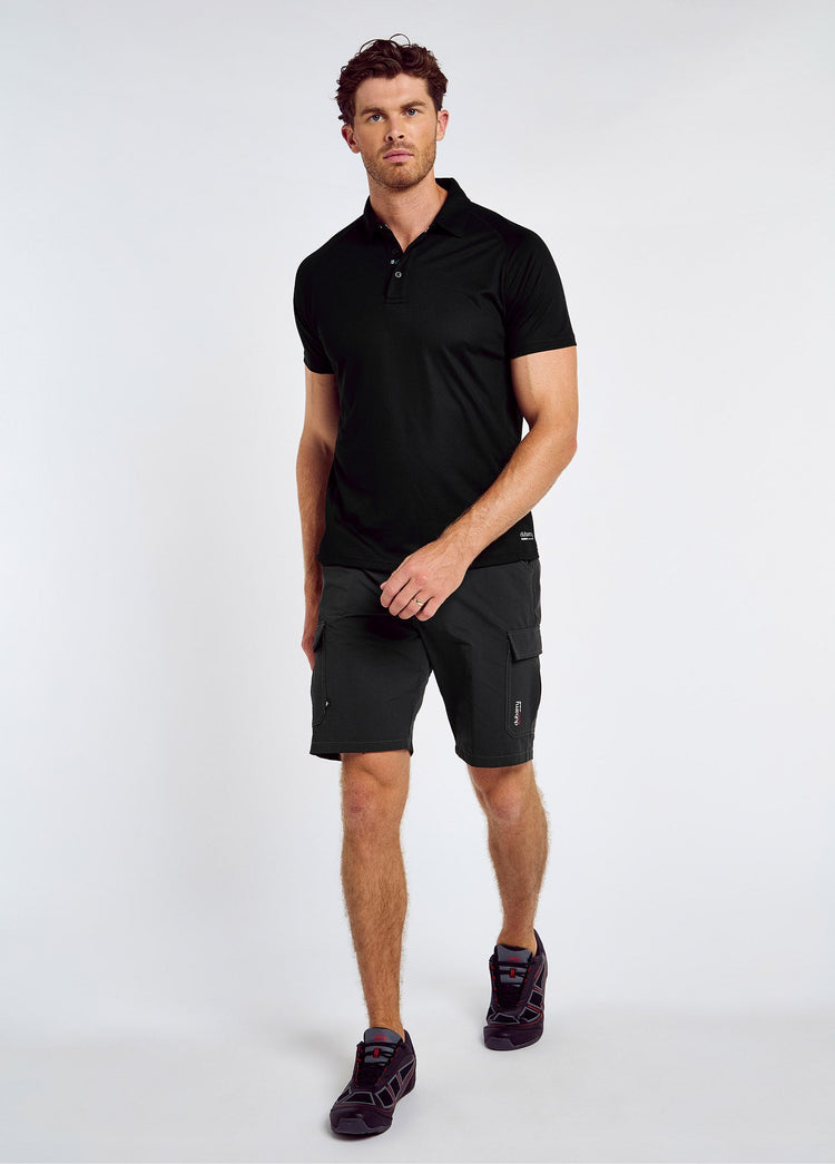 Polo UPF 50 Menton  - Black