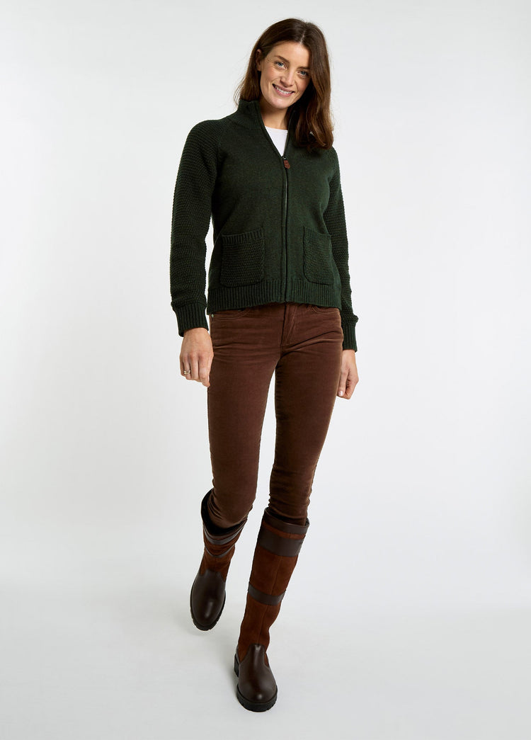 Gilet en laine Morton - Olive