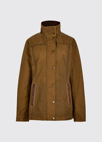 Veste en coton ciré Mountrath - Ochre