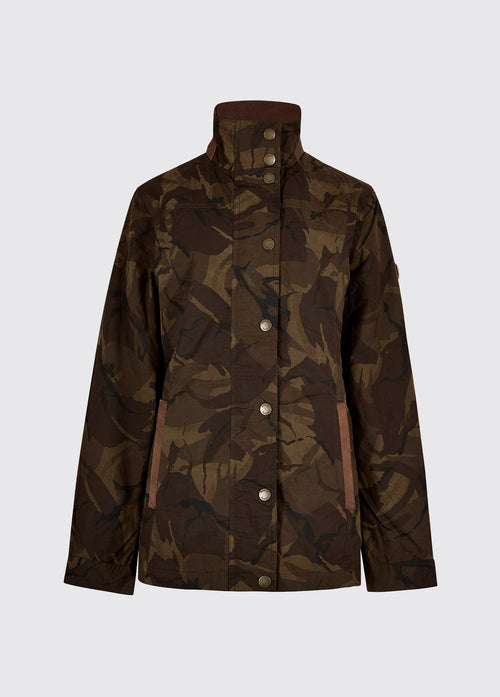 Veste en coton ciré Mountrath - Camouflage