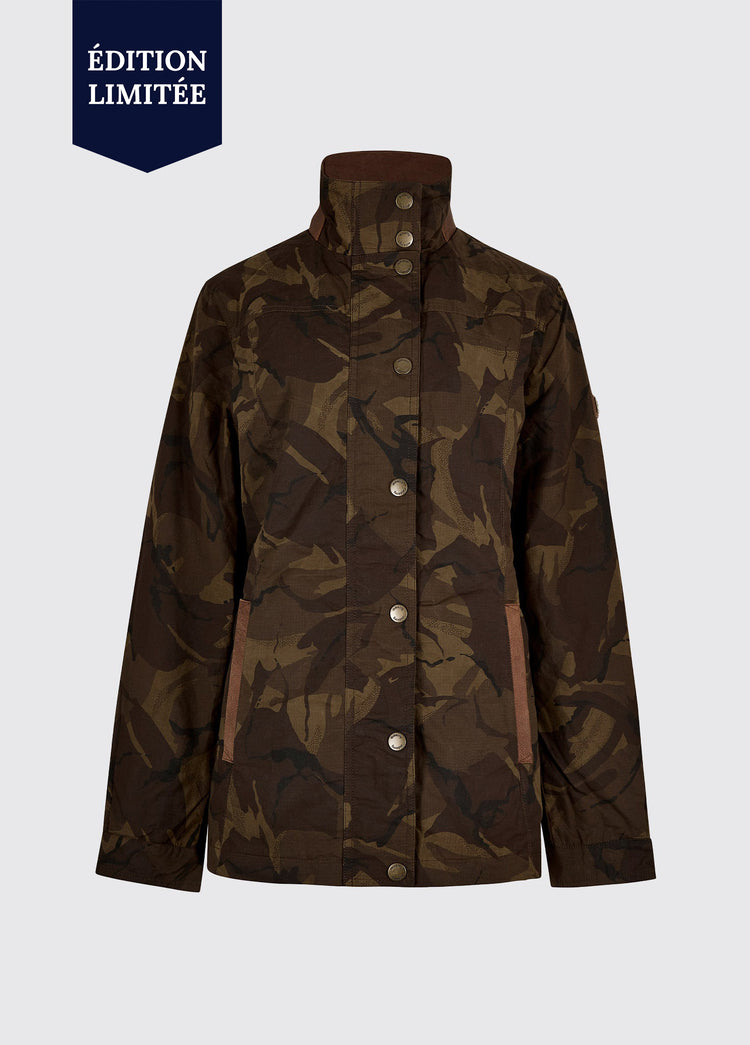 Veste en coton ciré Mountrath - Camouflage